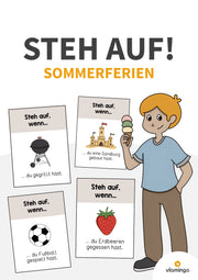 Steh auf, wenn... - Bewegungsspiel für den Schulstart nach den Sommerferien (Kindergarten & Schule)