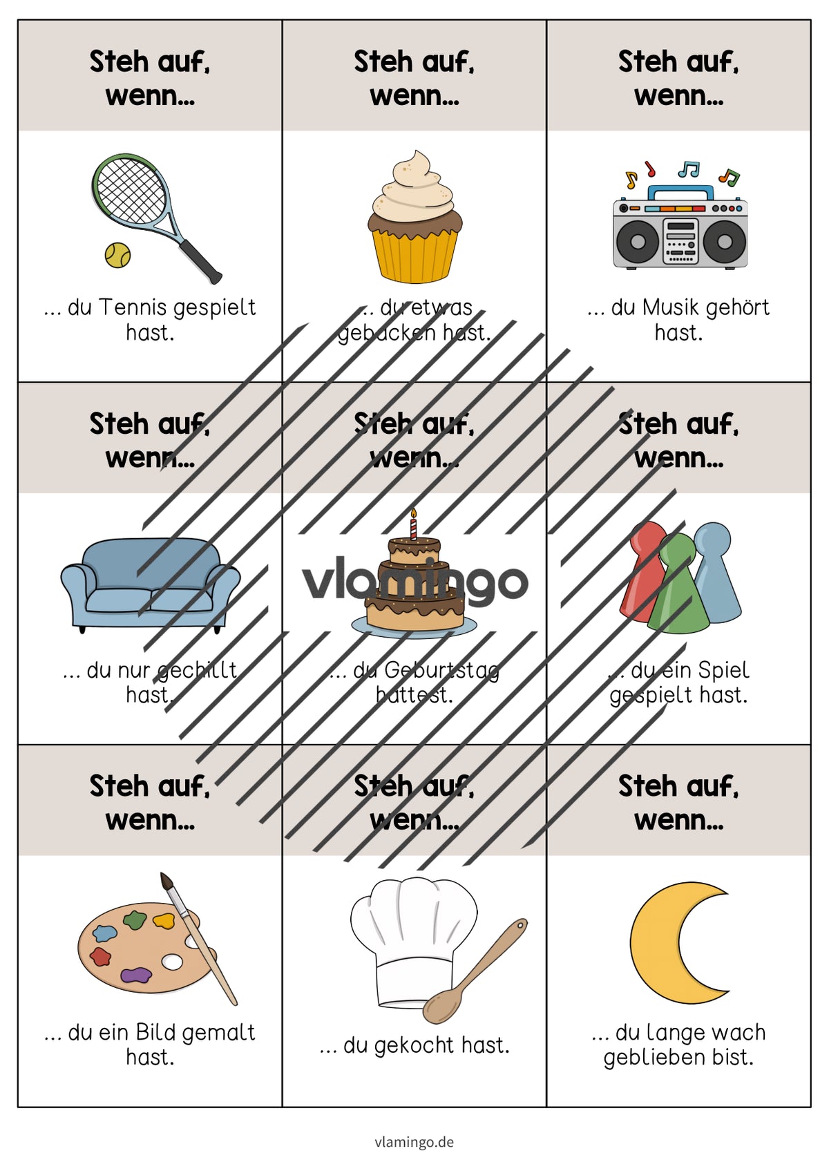 Steh auf, wenn... - Bewegungsspiel für den Schulstart nach dem Wochenende (Kindergarten & Schule)