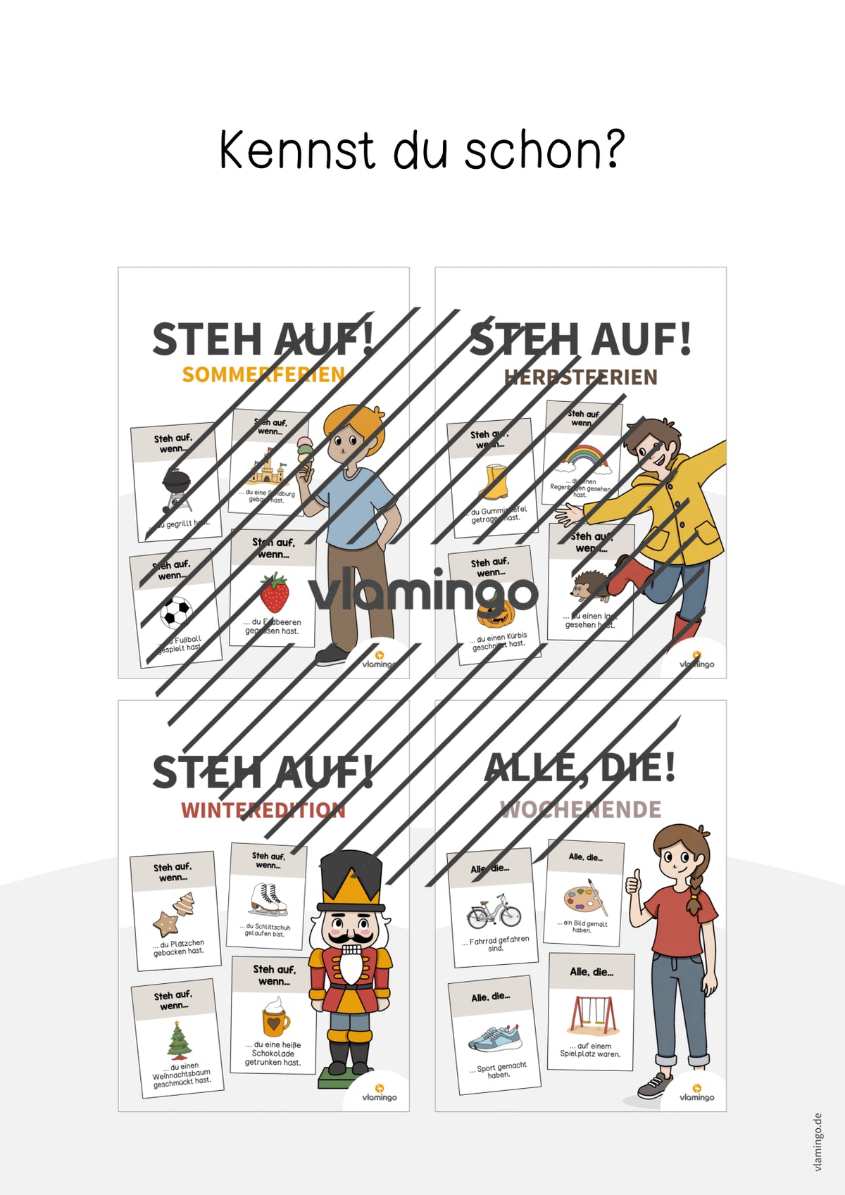 Steh auf, wenn... - Bewegungsspiel für den Schulstart nach dem Wochenende (Kindergarten & Schule)