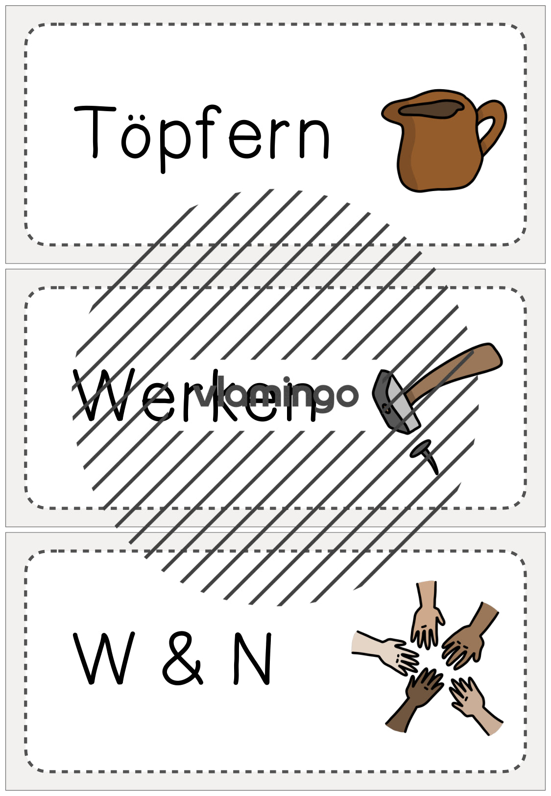 Stundenplan: 50+ Bildkarten für den Klassenraum