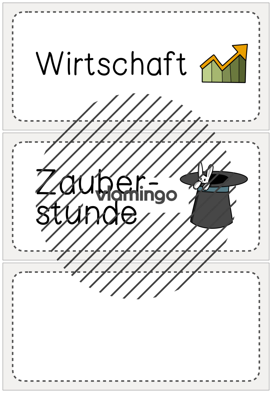 Stundenplan: 50+ Bildkarten für den Klassenraum