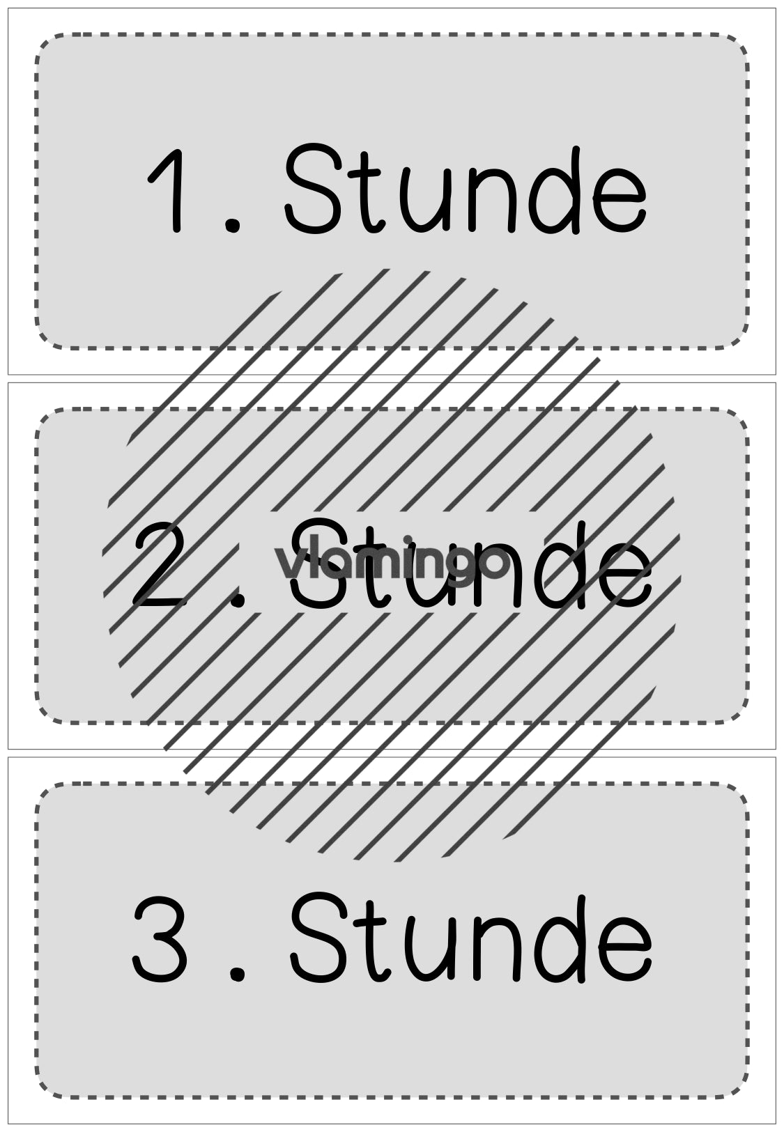 Stundenplan: 50+ Bildkarten für den Klassenraum