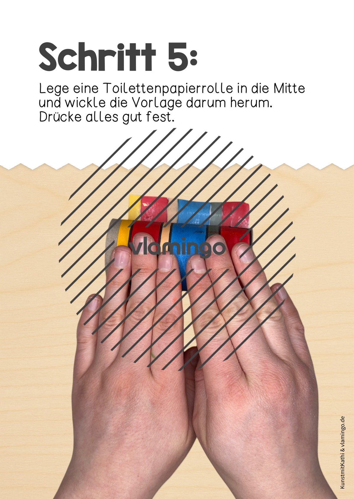 Superheld: Bastelidee für Vatertag, Muttertag oder als Geschenkidee