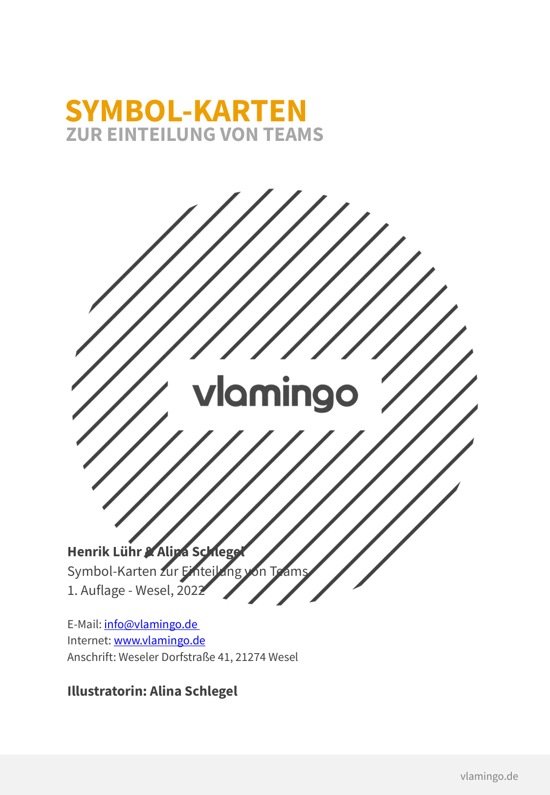 Symbolkarten - 15 Karten zur Einteilung von Teams