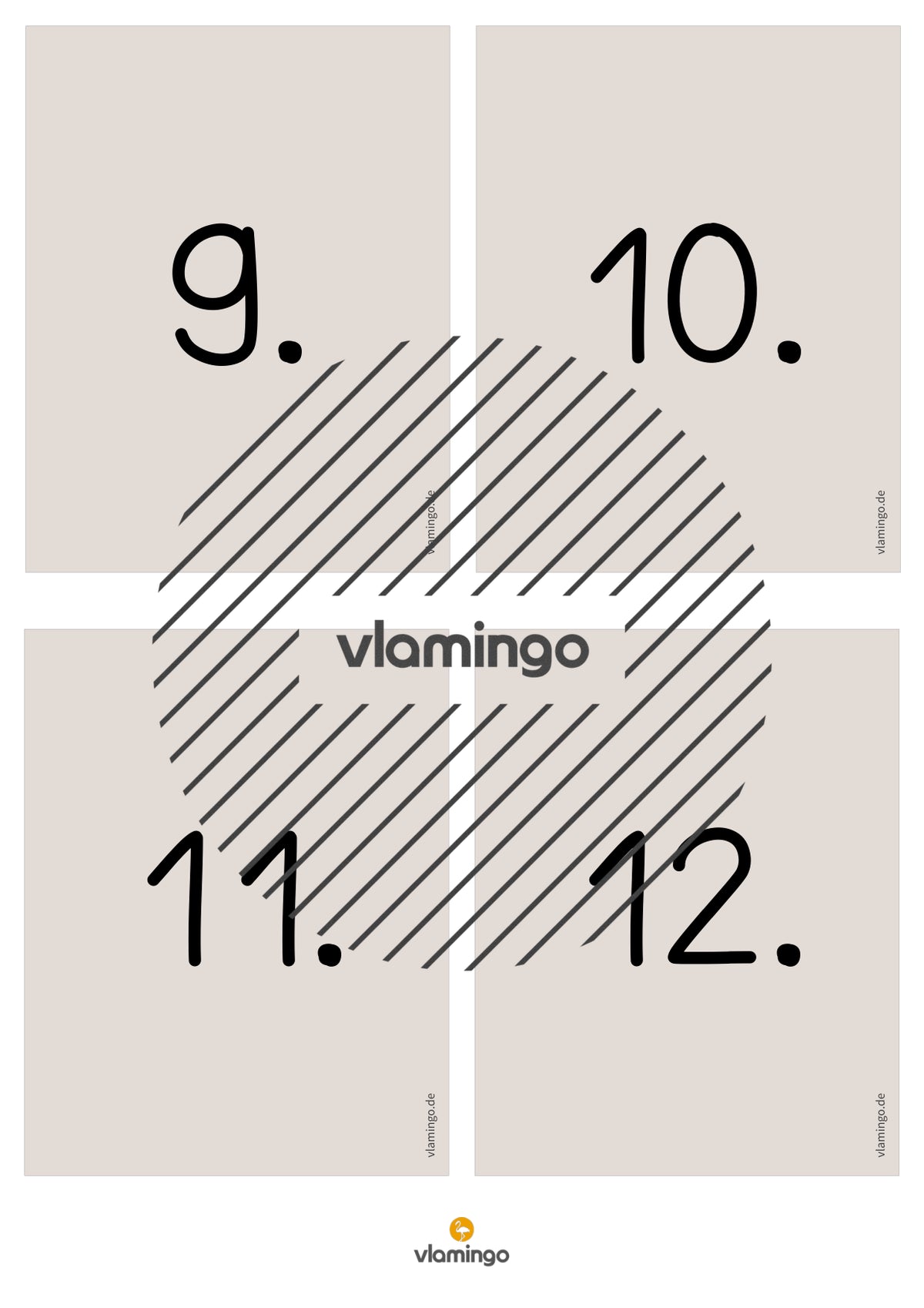 Tafelkalender für den Klassenraum (Klassenkalender)