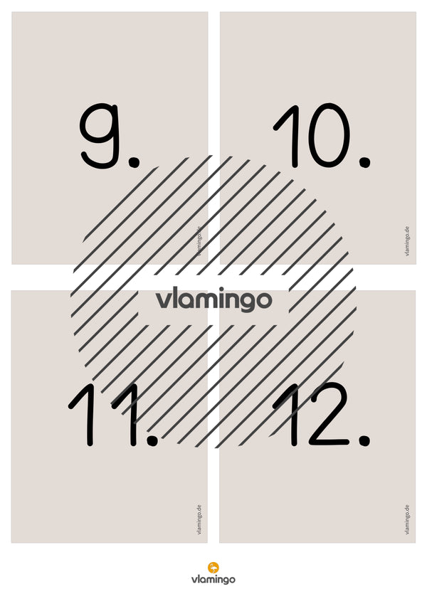 Tafelkalender für den Klassenraum (Klassenkalender)