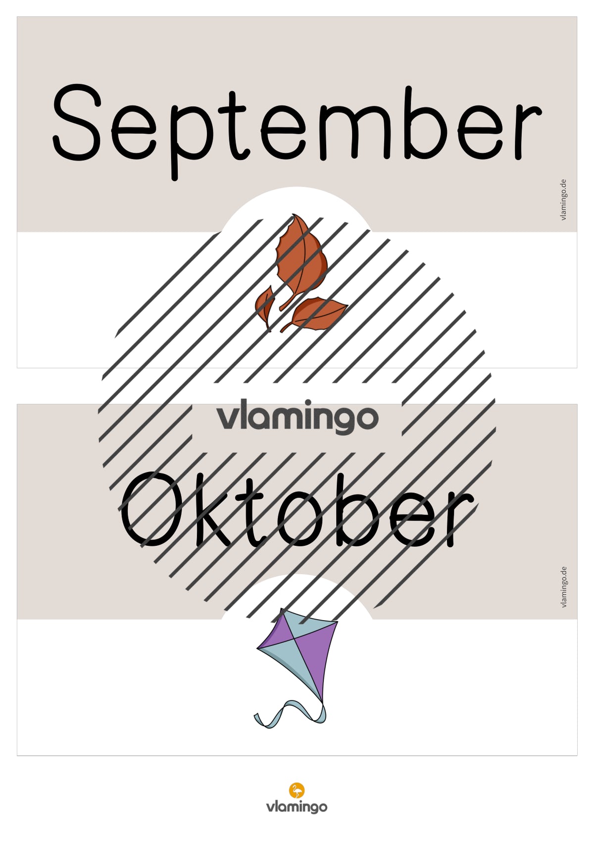 Tafelkalender für den Klassenraum (Klassenkalender)