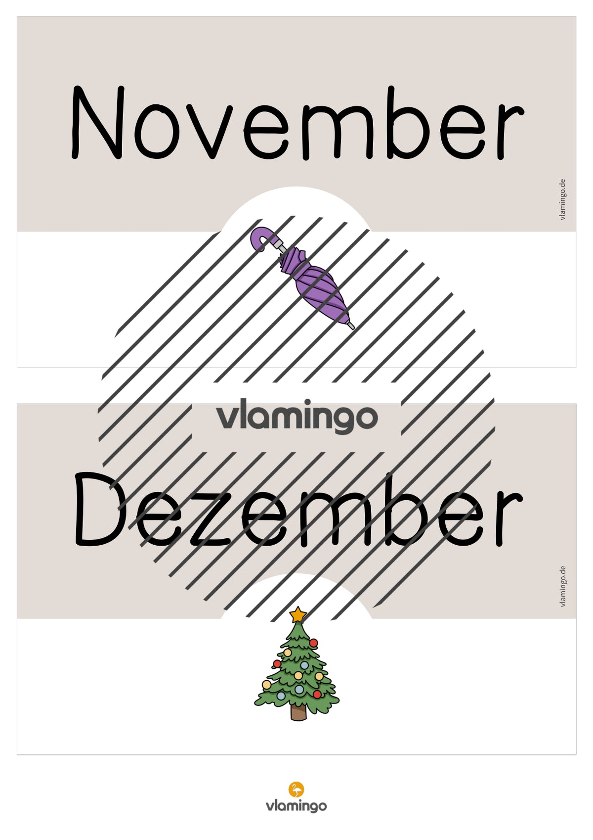Tafelkalender für den Klassenraum (Klassenkalender)