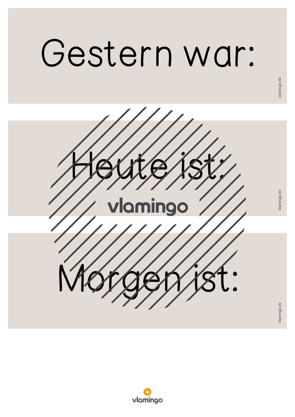 Tafelkalender für den Klassenraum (Klassenkalender)
