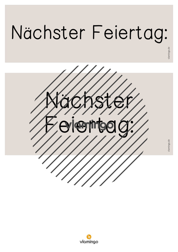 Tafelkalender für den Klassenraum (Klassenkalender)