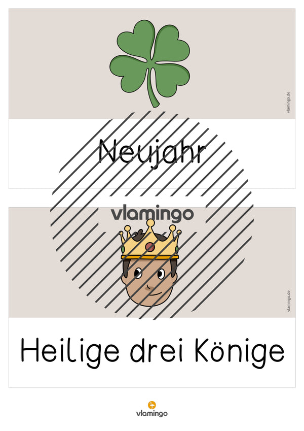 Tafelkalender für den Klassenraum (Klassenkalender)