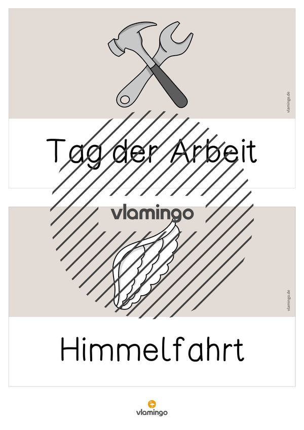 Tafelkalender für den Klassenraum (Klassenkalender)