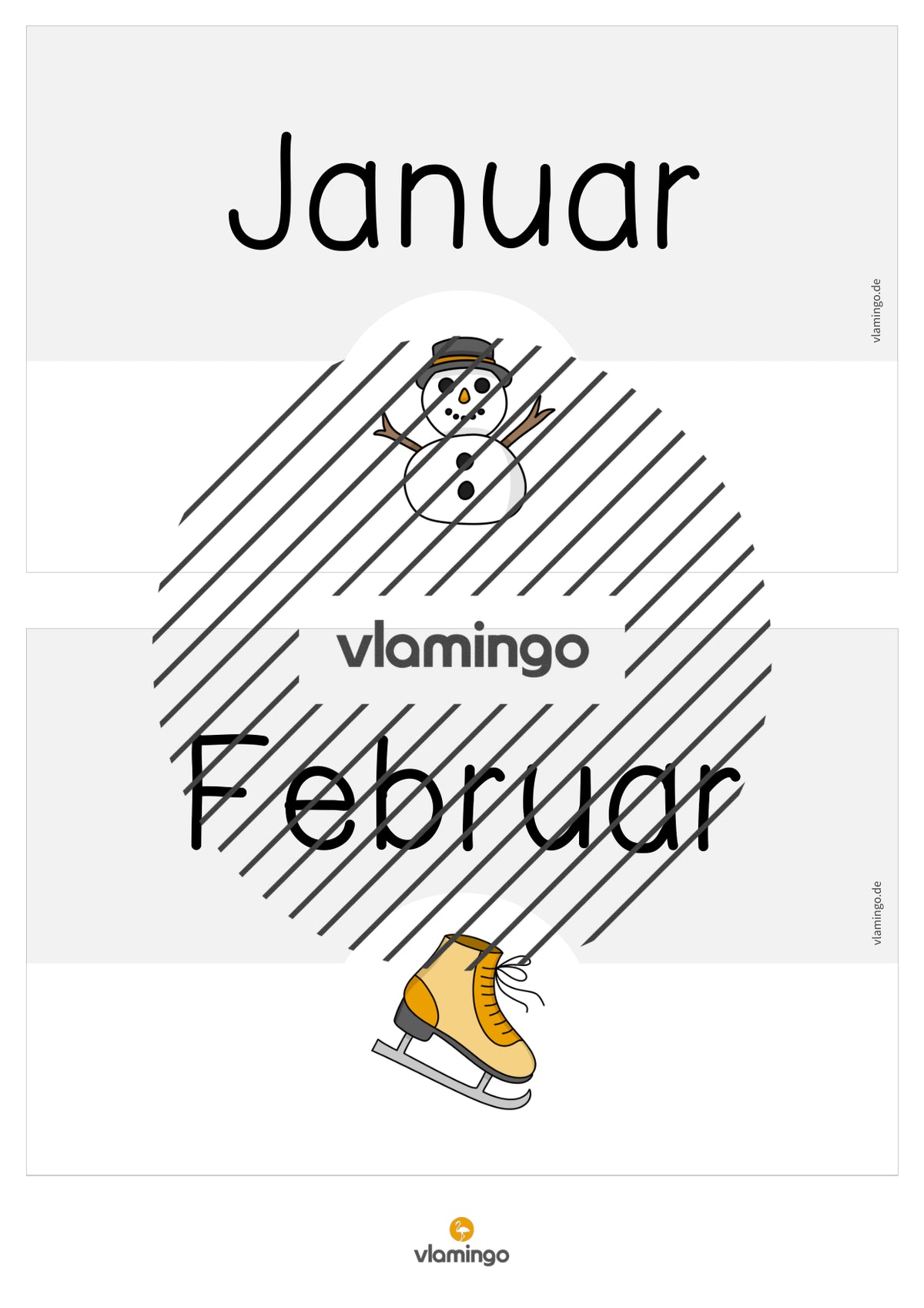 Tafelkalender für den Klassenraum (Klassenkalender)