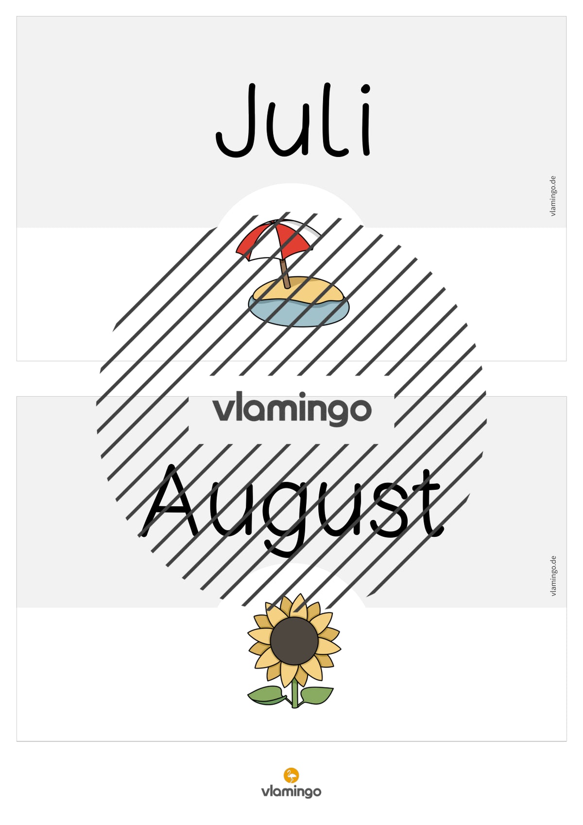Tafelkalender für den Klassenraum (Klassenkalender)