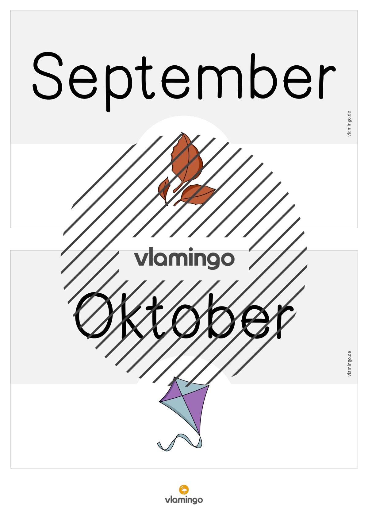 Tafelkalender für den Klassenraum (Klassenkalender)