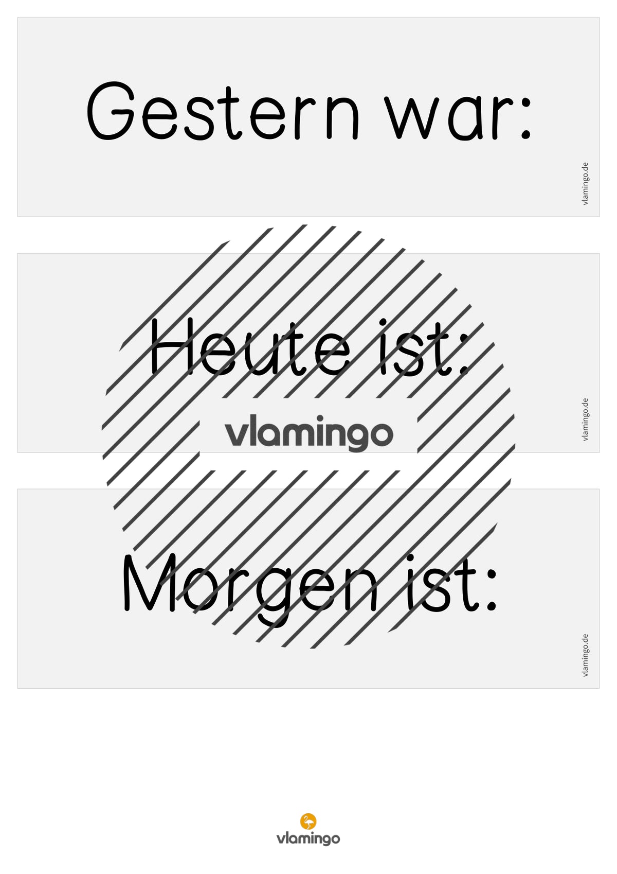 Tafelkalender für den Klassenraum (Klassenkalender)