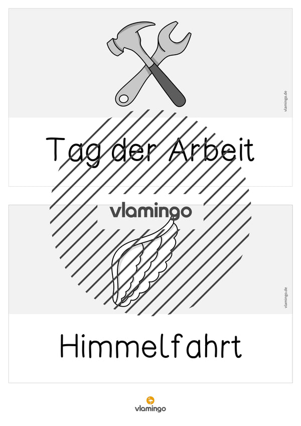 Tafelkalender für den Klassenraum (Klassenkalender)