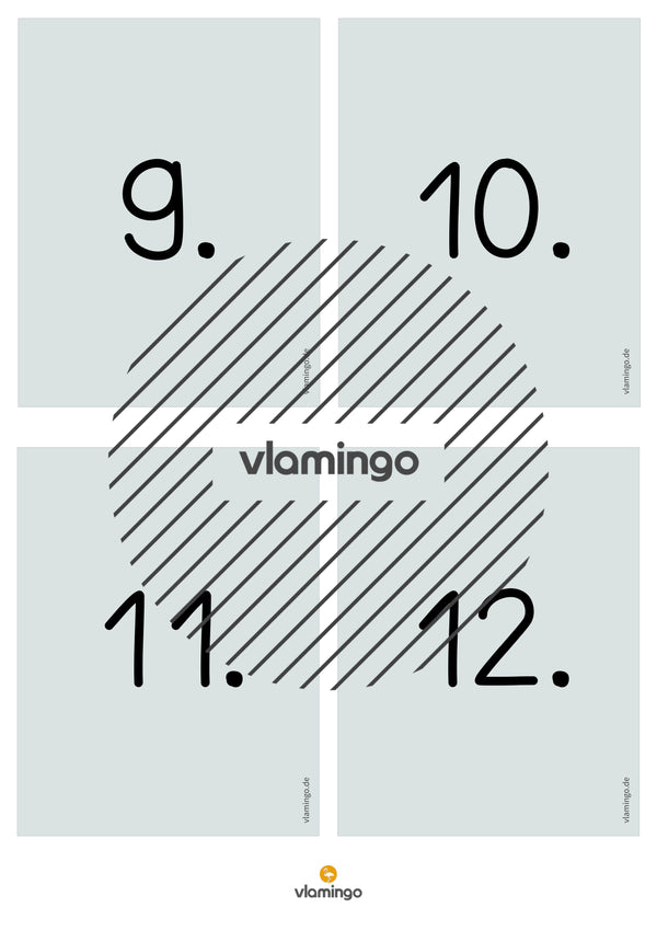 Tafelkalender für den Klassenraum (Klassenkalender)
