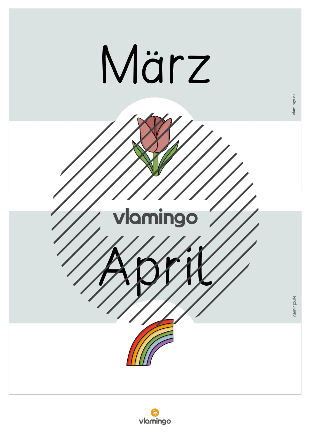 Tafelkalender für den Klassenraum (Klassenkalender)