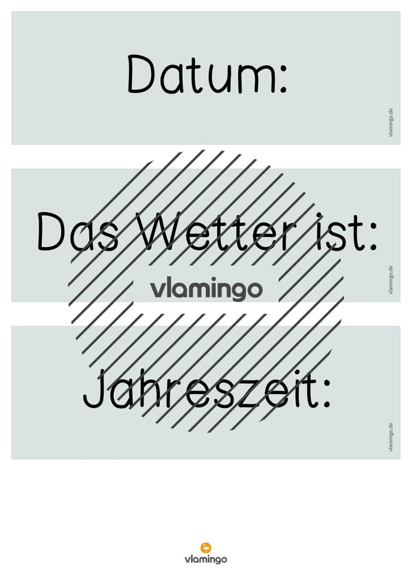 Tafelkalender für den Klassenraum (Klassenkalender)