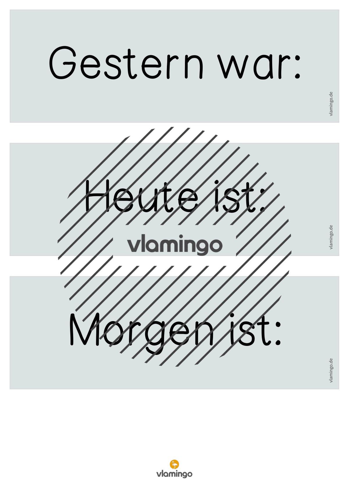Tafelkalender für den Klassenraum (Klassenkalender)