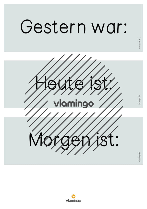 Tafelkalender für den Klassenraum (Klassenkalender)