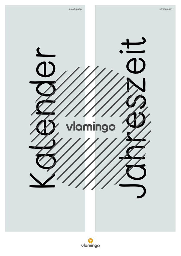 Tafelkalender für den Klassenraum (Klassenkalender)