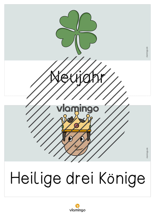 Tafelkalender für den Klassenraum (Klassenkalender)