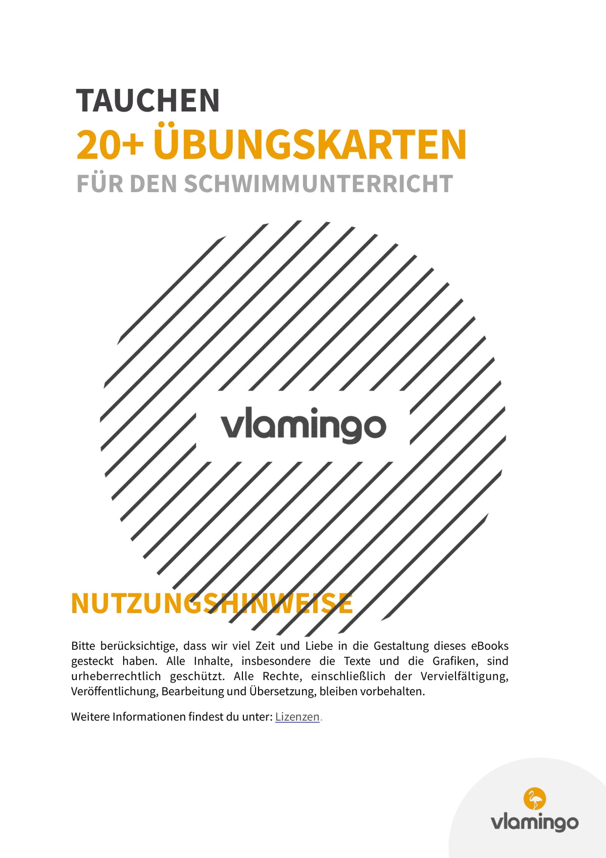 Tauchen: 20+ Übungskarten für den Schwimmunterricht