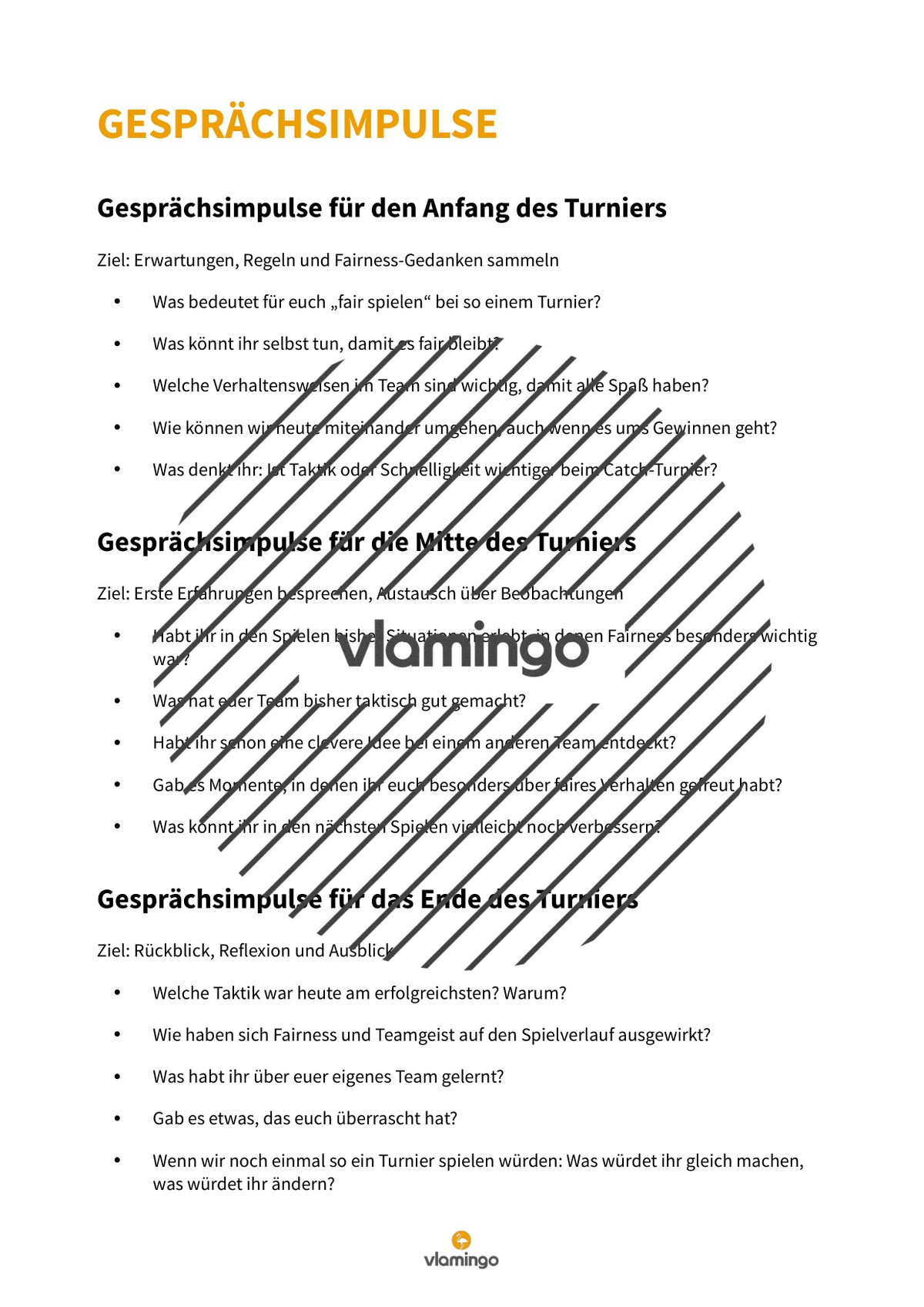 Team Catch: Fangspiel-Turnier für den Sportunterricht