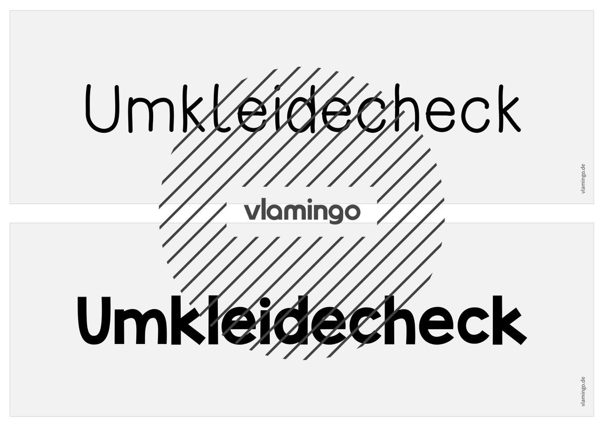 Umkleide-Check für den Sportunterricht (Schulsport / Kinderturnen / Turnhalle)