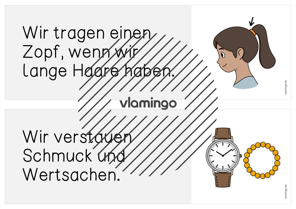 Umkleide-Check für den Sportunterricht (Schulsport / Kinderturnen / Turnhalle)