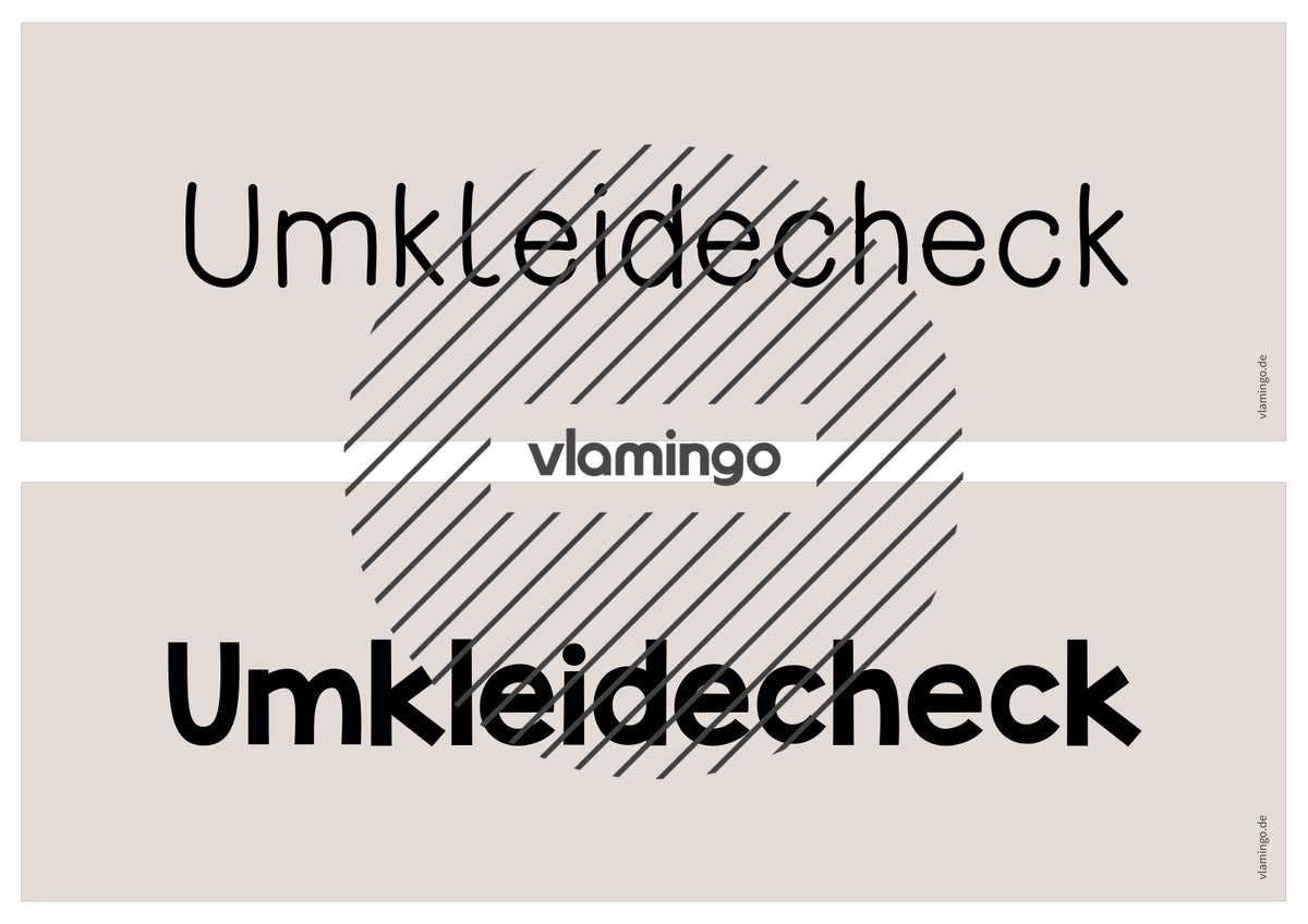 Umkleide-Check für den Sportunterricht (Schulsport / Kinderturnen / Turnhalle)
