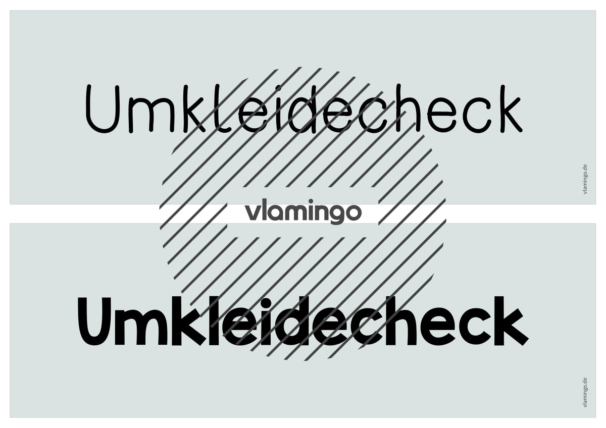 Umkleide-Check für den Sportunterricht (Schulsport / Kinderturnen / Turnhalle)