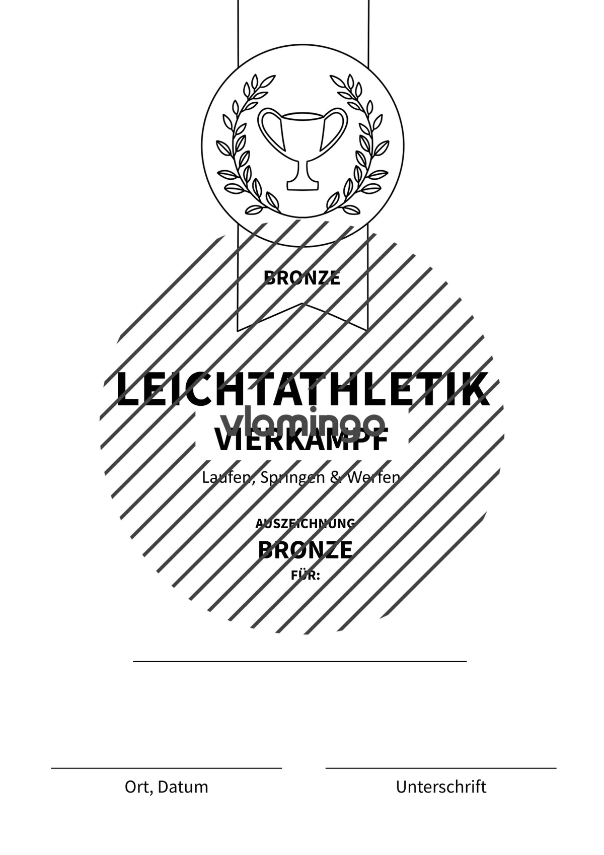 Leichtathletik: Mini-Vierkampf für den Sportunterricht & Sportfeste