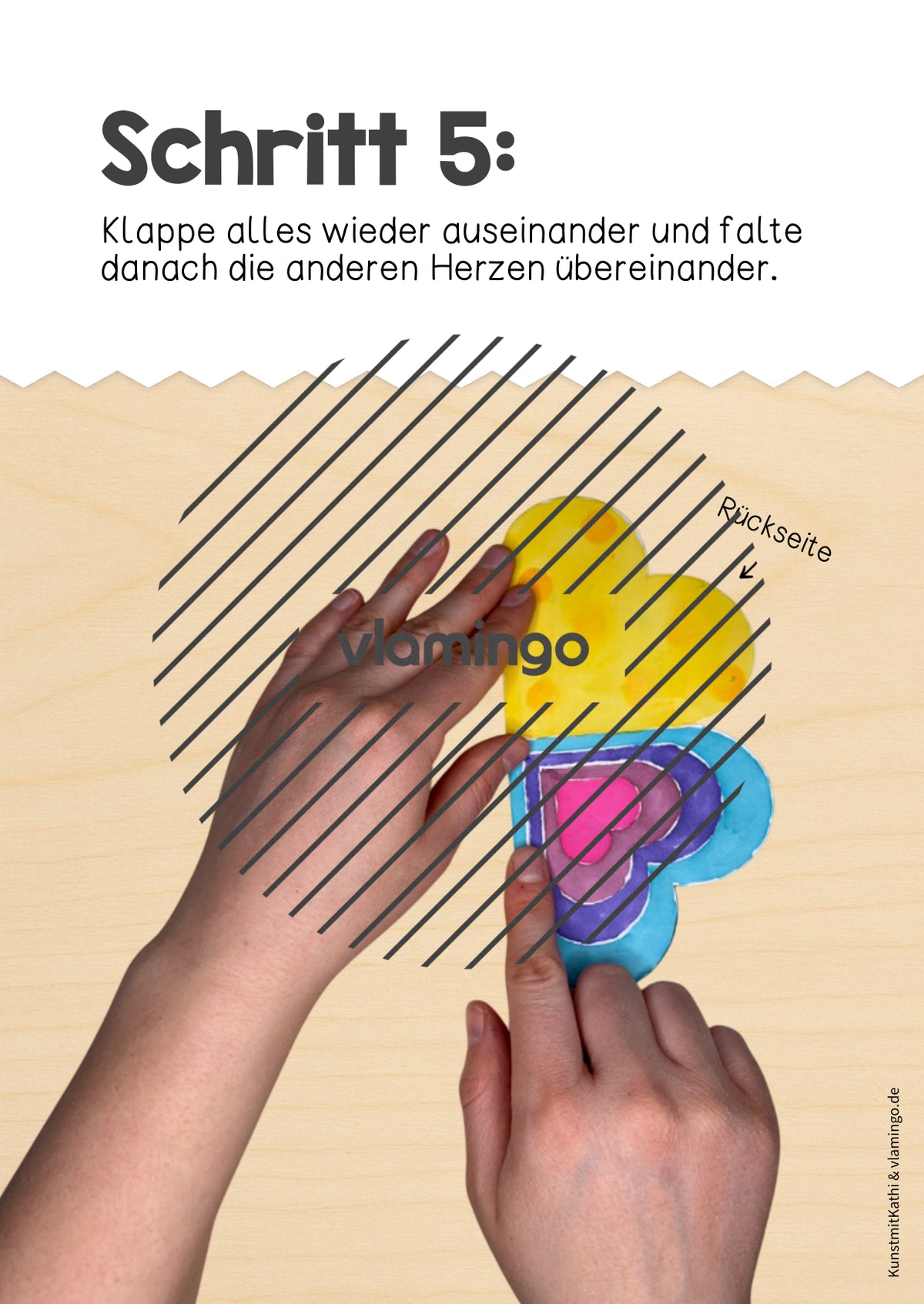 Vatertag: Pop-up-Klappkarte (Kunstunterricht / Geschenkidee)