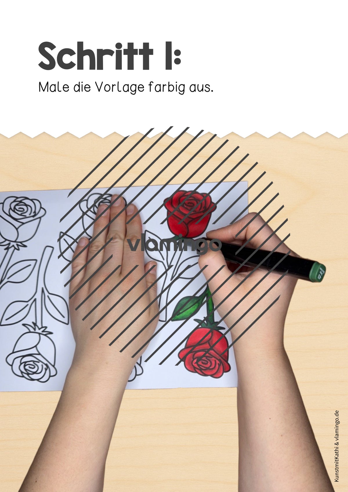 Vatertag: Klappkarte als kleines Geschenk (Bastelanleitung)