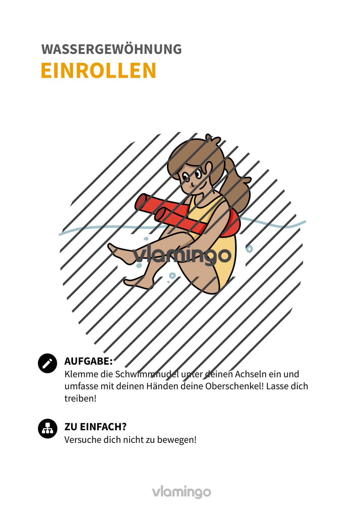 Wassergewöhnung: 20+ Übungskarten für den Schwimmunterricht