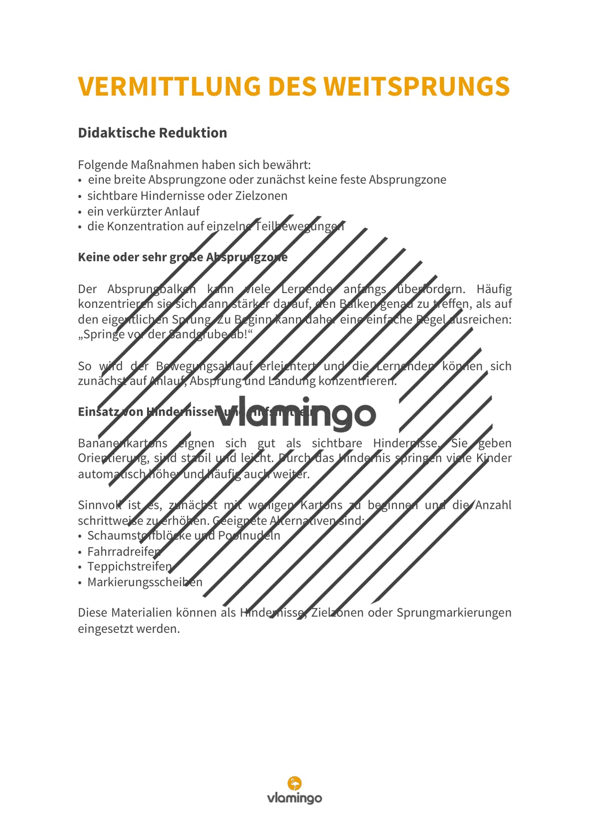 Weitsprung im Sportunterricht: Das Praxis-Handbuch mit Übungen, Spielen und Technikkarten (Leichtathletik)