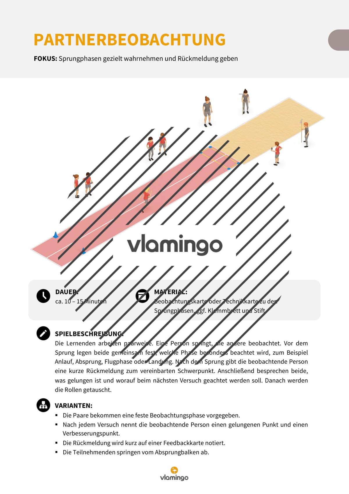 Weitsprung im Sportunterricht: Das Praxis-Handbuch mit Übungen, Spielen und Technikkarten (Leichtathletik)