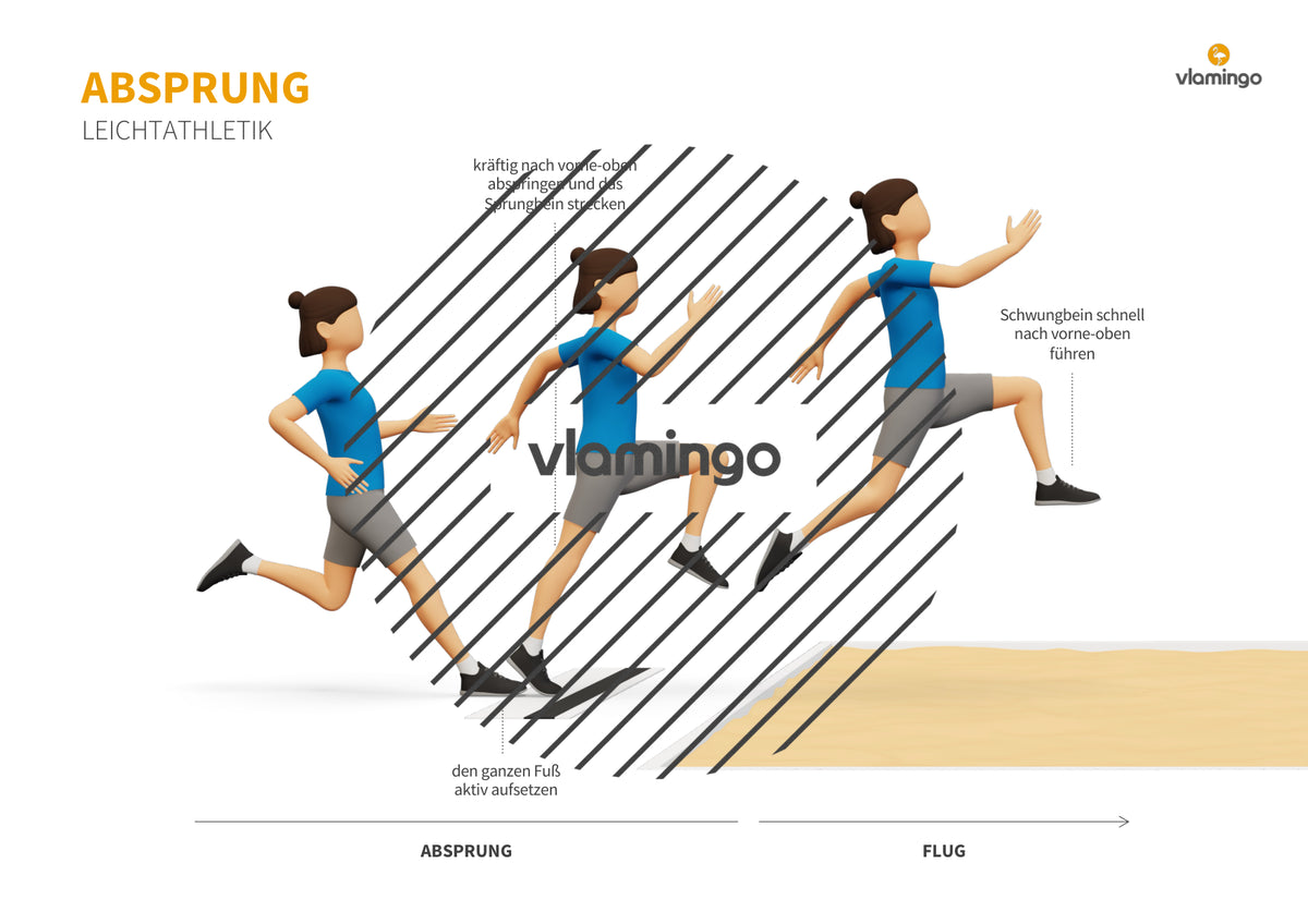 Weitsprung im Sportunterricht: Das Praxis-Handbuch mit Übungen, Spielen und Technikkarten (Leichtathletik)