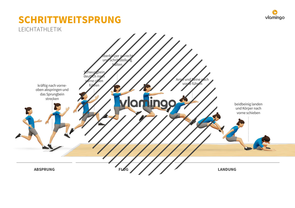 Weitsprung im Sportunterricht: Das Praxis-Handbuch mit Übungen, Spielen und Technikkarten (Leichtathletik)