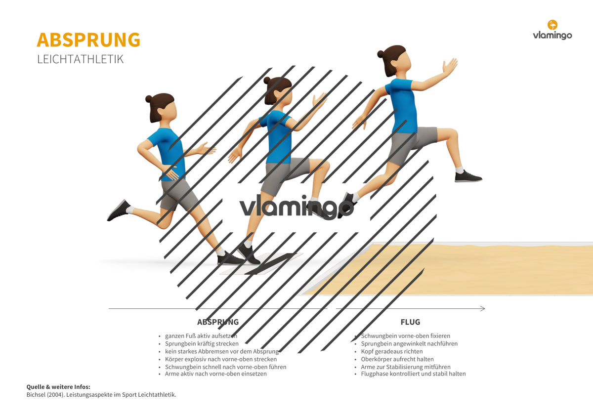 Weitsprung im Sportunterricht: Das Praxis-Handbuch mit Übungen, Spielen und Technikkarten (Leichtathletik)