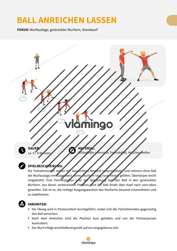 Weitwurf mit dem Schlagball: Das Praxis-Handbuch für den Sportunterricht (Übungen, Spiele und Technikkarten)