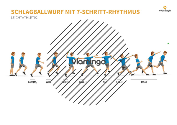 Weitwurf mit dem Schlagball: Das Praxis-Handbuch für den Sportunterricht (Übungen, Spiele und Technikkarten)
