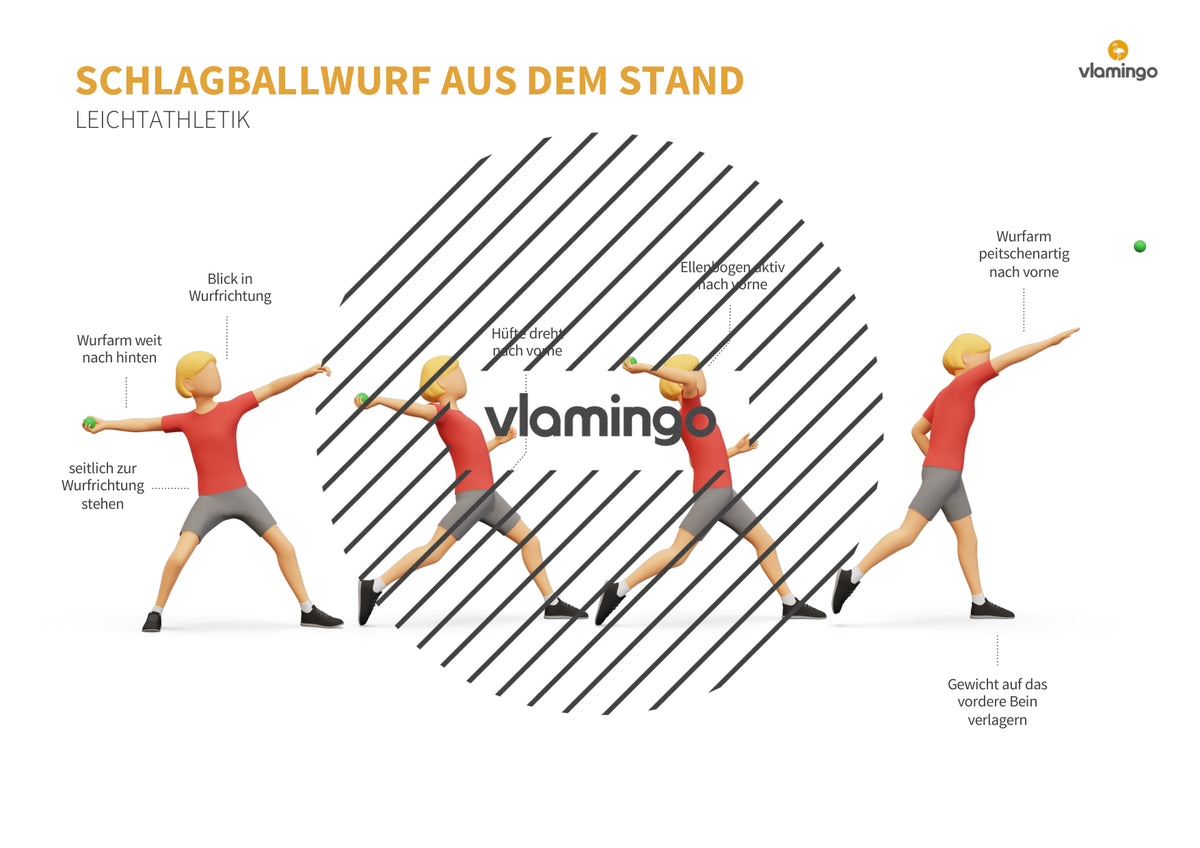 Weitwurf mit dem Schlagball: Das Praxis-Handbuch für den Sportunterricht (Übungen, Spiele und Technikkarten)