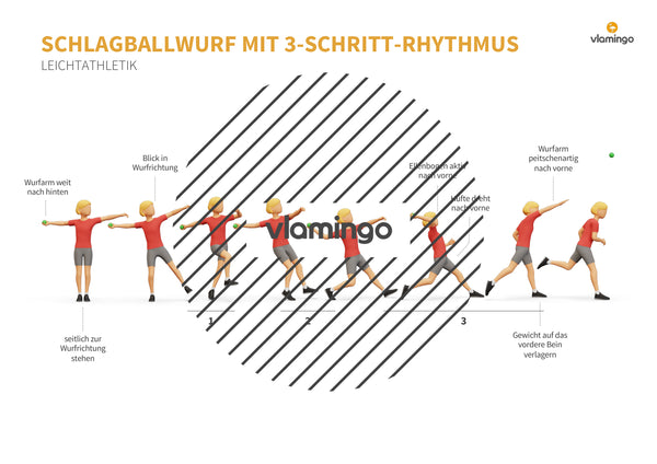 Weitwurf mit dem Schlagball: Das Praxis-Handbuch für den Sportunterricht (Übungen, Spiele und Technikkarten)
