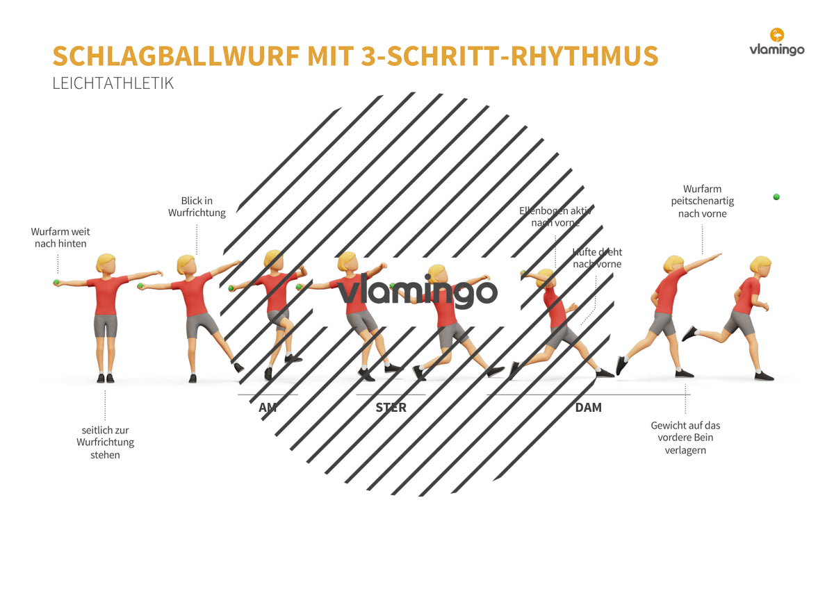 Weitwurf mit dem Schlagball: Das Praxis-Handbuch für den Sportunterricht (Übungen, Spiele und Technikkarten)