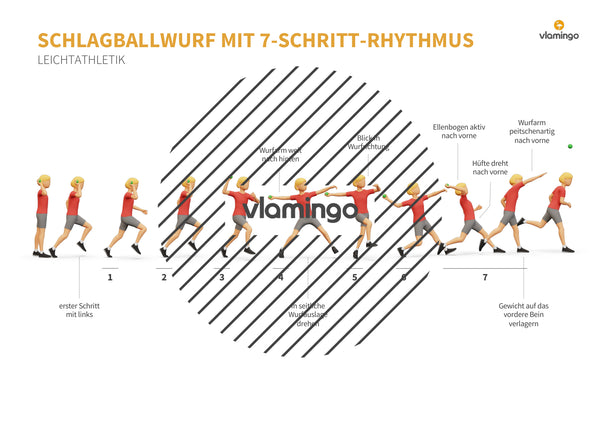 Weitwurf mit dem Schlagball: Das Praxis-Handbuch für den Sportunterricht (Übungen, Spiele und Technikkarten)