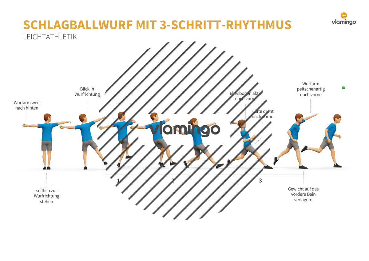 Weitwurf mit dem Schlagball: Das Praxis-Handbuch für den Sportunterricht (Übungen, Spiele und Technikkarten)